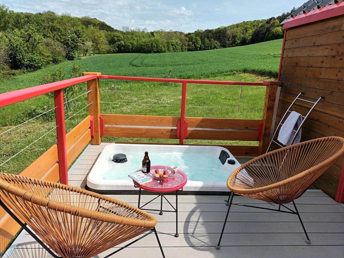 La Roulotte Du Tonnelier Villa Castelnau-de-Montmiral Luaran gambar
